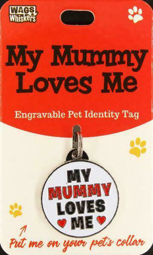 Picture of MUMMY LOVES ME ID TAG